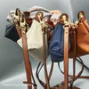 Mini luksusowe projektanci crossbody Portfel Purpan Furnance Detaliczna czarna torebka oryginalna skórzana hurtowa torba femme Dumpling Dumpling torebki makijażowe torby do makijażu