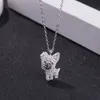 Fashion Dog Pendant Necklaces Women Designer 925 Sterling Silver Clavicular Chain S925 Jewelry Gift J1022 for Ladies