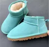 U enfants chaussures filles bottes hiver chaud cheville enfant en bas âge garçons Bot noir rose chaussure enfants botte de neige enfants peluche ultra mini antilope marron NEW2024