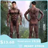 Costume à thème Zawaland Halloween Party Funny Cosplay Comes Animal Wolf Body imprimé 3D Zentai Couverture complète avec combinaisons de queue Catsuits T231013