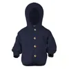 Coat Engel Kids Wool Coats born Longsleeved Top Toddler Warm Solid Color Baby Clothes Winter Children Comfortable Parkas 231013