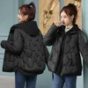 여자 자켓 재킷 여자 파카 따뜻한 캐주얼 코트 겨울 옷 2023 패션 코트 한국 스타일 느슨한 편안한 퀼트 231012