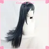 Party Supplies Lovelive! PDP Cosplay Yuki Setsuna Wig Perfect Dream Project Långt rakt hår Dark Blue Heat Resistant Syntetic Roll Play