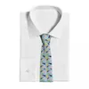 Fliege, buntes Axolotl-Muster, Neuheits-Krawatte für Herren, klassische Krawatte für Hochzeit, Bräutigam, Missionen, Tanzgeschenke