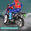 Electric RC Car RC Motorbike car 2 4G 1 10 Big Motorcycle Radio Control Remote Controlled Toy Drift Stunt Spray Toys For Boy 231013