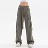 Jeans pour femmes Baggy Boyfriend Cargo Adolescentes Tendances de la mode Hip Hop Streetwear Femmes Loose Fit Denim Pantalons Vêtements décontractés américains