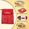 Other Bakeware Microwave Oven Potato Cooker Bag Baked Potato Microwave Cooking Potato Quick Fast Kitchen Accessories 231013