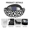 Waist Bags Black And White Two Tone Bag Mod Ska Flower Travel Unisex Pack Polyester Pattern