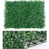 Faux Floral Greenery 40*60cm Artificial Grass Mat Plant Walls Foliage Hedge Panels Fence Landscape For Home Garden Floor Decor Q641