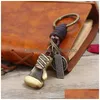 Nyckelringar Bronze Boxing Key Ring Retro Jag känner för dig Inspired KeyChain Fashion Jewerly Will and Jewelry DHMJ2