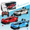 Rc Auto 2.4G 4Ch Afstandsbediening Racing Actieve Deuren Hoge Snelheid Voertuig Drift Auto met Spray Lights Speelgoed voor Jongens Kids Gift