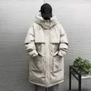 Jackets heren 2023 Winter verdikte oversized Parkas High Street Casual Cargo Coat Urban Cityboy Gededed Jacket Warm Down 231012