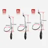 Fiskekrokar JYJ 3PCSLOT 3.8G 5.7G 6.2G Jig Head Fish Hook Jig Hooks For Soft Fishing Bait of Carbon Steel Hooks With Rattle Spoon 231013