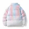 Mannen Down Parka Winter Dikke Jassen Mannen Warm Puffer Harajuku Jas Mannelijke Oversized Casual Jas Vrouw Stand Kraag Bubble Bovenkleding 231012