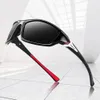 Okulary na świeżym powietrzu spolaryzowane okulary przeciwsłoneczne UV400 Cycling Glasse Męskie wędkarstwo sportowe jazda 231012