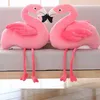 Pluszowe lalki Realistyczna zabawka Flamingo miękka nadziewana poduszka zwierząt Kawaii Peluche Decoration Dekoracja dla dzieci Prezent urodzinowy 231013