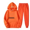 2024 Mens Survêtement Designer Ess Set Pull à capuche à manches longues Casual Essen Vêtements Pantalons de sport Lâche Haute Qualité S-XL Essentail