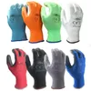 Sporthandschuhe 24 Stück 12 Paar Arbeit für PU-Handflächenbeschichtung Sicherheitsschutzhandschuh Nitril Professionelle Lieferanten 231012