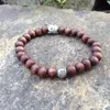 SN0408 Newest Design Jewelry Lines on wood bead bracelets Buddhist buddha head bracelet wood jewelry for man2868