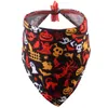 Dog Apparel Scarf Bandana Halloween Washable Cute Pattern Bow Tie Cat Accessories Pet Products