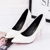 Dress Shoes Hot Selling Women Pointed Toe Pumps Patent Leather Red 8CM High Heels Boat Shadow Wedding Zapatos Mujer 231013