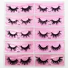 Faux cils Cils en gros 10 paires Visofree 3D cils de vison naturel faux cils maquillage fait à la main cils 3D vison cils en vrac 231012