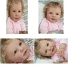 Poppen 55 cm 3Dpaint Skin Sile Reborn Lisa meisje babypop speelgoed realistisch 22 inch zoals echte Bebe prinses peuter levend aankleedspeelgoed Gif Ot4Fy