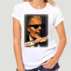 T-shirts pour hommes MAX HEADROOM HOMMES CHEMISE NOIR EM1-2280A