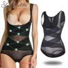 Taillen-Bauch-Shaper Sommer-Bodysuits Shapewear Ganzkörper-nahtloses Korsett-Trainer-Frauen-Schlankheitshülle Bauch-Shaper Slim Tops 231013