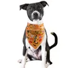 Dog Apparel Scarf Bandana Halloween Washable Cute Pattern Bow Tie Cat Accessories Pet Products