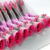 Rose artificielle fleur cadeau de saint valentin roses fleurs de savon cadeaux de mariage enseignants cadeau de fête des mères Qbqth