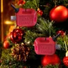 Christmas Decorations Small Gas-Barrel Christmas Tree Decorations Multifunctional Bag Pendant Props For Living Room Wall Home 231013