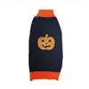 Dog Apparel Pet Halloween Clothes Warm Casual Sweater For Small Medium Large Dogs Costume Teddy Puppy Fall Decor Suppiles