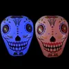 1pc, Día de los Muertos Globo inflable decorativo Festival de PVC engrosado Adornos frescos Las luces coloridas se pueden controlar de forma remota, Decoración de escena, Decoración de festivales,