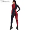 Tematdräkt Zawaland Halloween Come 3D Tryckt Geometriska jumpsuits Vuxen skelett cosplay kommer prestationsutrustning muskel zentai kostym t231013