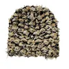 Berretti da baseball Passamontagna Berretti da uomo Cappello divertente Outdoor Camouflage Peluche Fuzzy Distressed Maschera da sci lavorato a maglia Beanie Fashion Street Hip Hop Cap