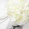 Dried Flowers 5pcs Grey Silk Rose Artificial Flowers Peony Bridal Bouquet for Vase Wedding Home DIY Decor Cheap Fake Flowers Hydrangea Crafts 231013