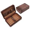 Storage Bags Box Portable Zipper Fine Workmanship Compact Humidor For Cigars Travel