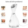 Ångare Portable Steamer Nano Face Steamer Warm Mist Home Skin Spa Steamers For Sinuses Acne Pores Cleanse Blackhead 231012