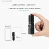 Flashlights Torches CORKILUX Mini LED Flashlight High Lumens Zoomable Rechargeable Pocket EDC Tactical Flashlights for Emergency Camping Dog Walking YQ231013