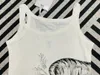 Kvinnors tankar Toppkvinnor T-shirt Urban Corset Woman Clothing Clothing Summer 2023 Crop Sexiga kläder för Tiger Printing Vest