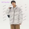 2023 Newest Mens Down Jacket Autumn and Winter Stand Collar Puffer Jackets Coat Embroidery T N F Lapel Hooded Zipper Casual Short Small M 5XL