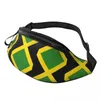 Поясные сумки, сумка с флагом Ямайки, подушка для женщин, женский фитнес-пакет, полиэстер с изображением