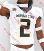 Murray State Football Jersey Jaylen Abston Joseph Humphreys Eric Phoenix Miles Bailey Sam Williams Caden Jumper Cole Rusk Mens Custom Murray State Racers koszulki