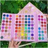 Ombretto Ombretto Boutique 96 colori Piatto Shimmer Matte Paillettes Ombretto Colorf Stage Ball Dedicato Neon Palette Beauty Health B Dhwfn