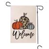 Feestdecoratie 1Pc Thanksgiving Day Tuin Vlag Pompoen Patroon Banner Diy Home Gazon Vakantie Dhghm