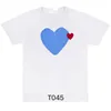 Oyun T Shirt Erkek Tasarımcı Gömlek Kırmızı Kalp Gömlek Günlük Pamuk Nakış Kısa Kol Yaz Tişört Asya Boyutları Yüksek Quanlity Tshirts Nakış Yüksek Kalite A14