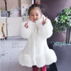 Jacken Winter Kleidung für Mädchen 2023 Kinder Boutique Mantel Verdicken Koreanische Imitation Pelz Herbst Haar Baumwolle Warme Große Kragen 231013