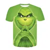 الرجال tirts summer3d shrek graphic print tshirts tshirts nasual the ant-shirt t-shirt hip hop short serves tops fashion funny