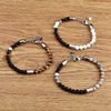 Link-Armbänder, modisches Tigerauge, verstellbares Armband für Männer, 6 mm Steinperlen, Handschnur, Schmuck, Geschenke